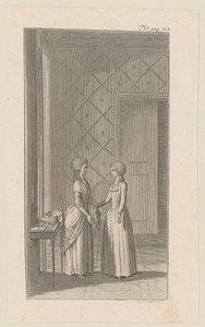 Hanne und Mariane in Weißes Lustspiel "Der Neid bringt sich selbst um sein Brot"