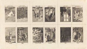Illustrationen zu Fabeln und Geschichten von Gellert, Gleim, Hagedorn, Lichtwer und Pfeffel