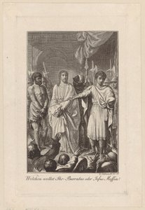 Jesus und Barrabas vor Pilatus
