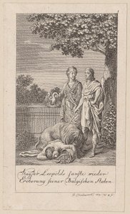Kaiser Leopolds sanfte Wiedereroberung seiner Belgischen Staaten, Blatt 1 der Folge „Sechs grosse Begebenheiten des vorletzten Decenniums“ von Daniel Nikolaus Chodowiecki