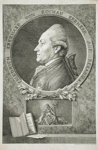 Porträt von Friedrich Eberhard von Rochau von Daniel Nikolaus Chodowiecki