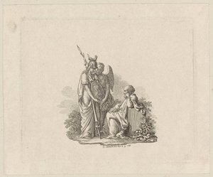 Titelvignette zu Lavaters "Menschenkenntnisse" von Daniel Nikolaus Chodowiecki