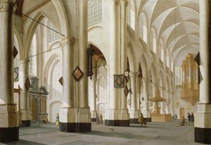 Innenraum der St. Laurenskerk, Rotterdam