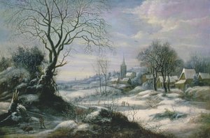 Winterlandschaft von Daniel van Heil