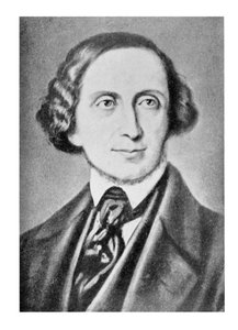 Porträt von Hans Christian Andersen (1805-75)