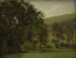 Bäume in Vissenbjerg, Fünen von Dankvart Dreyer