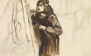 Ein Maler bei der Arbeit, 1850-1852
