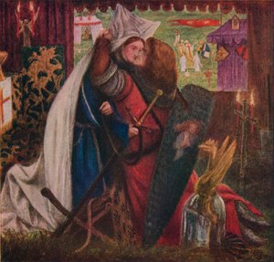 Kapelle vor den Listen, 1857-64 von Dante Gabriel Charles Rossetti