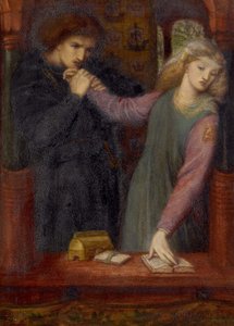 Hamlet und Ophelia, 1866