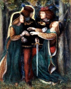 Wie sie sich trafen von Dante Gabriel Charles Rossetti