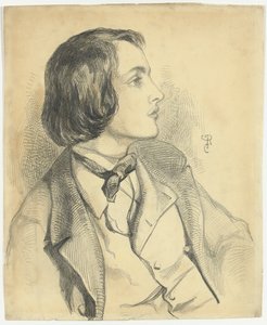 Porträt von William Michael Rossetti von Dante Gabriel Charles Rossetti