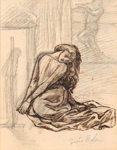 Schwester Helen, ca. 1870 von Dante Gabriel Charles Rossetti