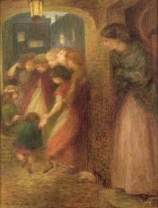 Das Tor der Erinnerung, 1864 von Dante Gabriel Charles Rossetti
