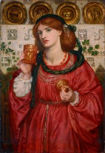 Der Liebesbecher, 1867 von Dante Gabriel Charles Rossetti