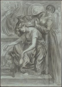 Desdemonas Todessong von Dante Gabriel Rossetti