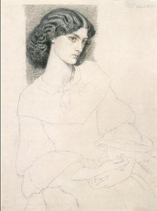 Jane Burden (1840-1914) von Dante Gabriel Rossetti