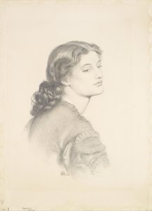 Porträt von Ada Vernon von Dante Gabriel Rossetti