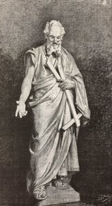 Die Statue des Heiligen Thomas