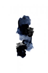 Abstrakte Tintenwolken von Danushka Abeygoda