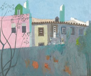 Gespräch in einem Portugiesischen Dorf, ca. 1961-67 von David Alan Redpath Michie