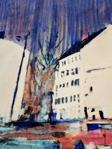 Stadtstraßen-Abstraktion