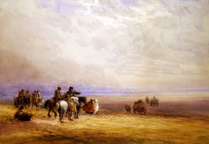 Vorbereitung zur Überquerung der Lancaster Sands