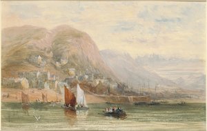 Ansicht von Barmouth, Nordwales von David Cox