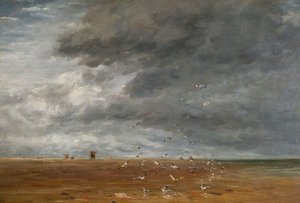 Am Strand, 1851 von David Cox the elder