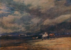 Der Nachtzug, 1849 von David Cox the elder