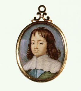 Karl II. als Junge von David Des Granges