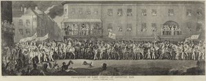Prozession von Lady Godiva auf dem Jahrmarkt von Coventry
