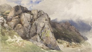Bergfelsen von David Hall McKewan