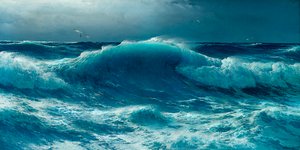 Atlantische Welle, 1895 von David James