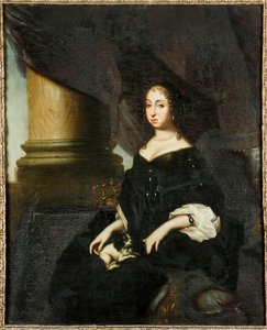Porträt von Hedvig Eleonora von Holstein-Gottorp 1636-1715, Königin von Schweden, ca. 1670
