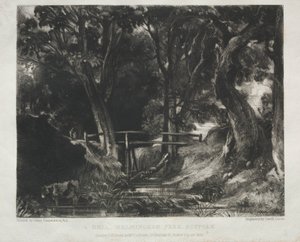 Verschiedene Landschaftsmotive, charakteristisch für englische Landschaften aus Bildern..., 1830 von David Lucas