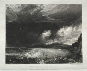 Verschiedene Landschaftsmotive, charakteristisch für englische Szenerien aus Bildern von John Constable, R.A.: Weymouth Bay, Dorsetshire von David Lucas