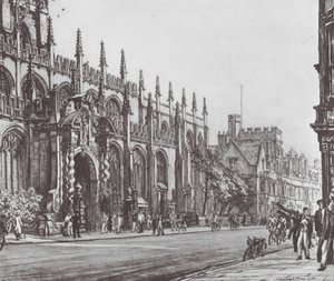 Oxford: Die Vorhalle von St. Mary