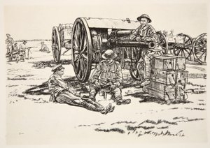 Essenszeit: Männer der RFA, Illustration aus 