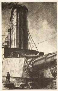 Auf einem Schlachtkreuzer, Illustration aus 