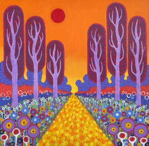 Der Weg nach Fauvesville, 2013 von David Newton