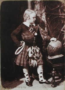Junger Schotte im Kilt von David Octavius and Adamson Robert Hill
