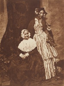 Mrs. Anne Rigby und Lady Elizabeth Eastlake, 1843-47, gedruckt ca. 1916 von Hill and Adamson