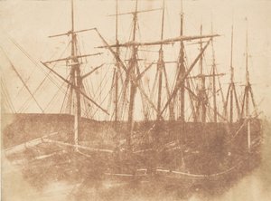 St. Andrews. Schiffe im Hafen von Hill and Adamson