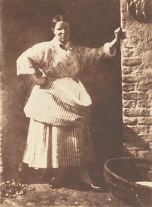 Eine Newhaven-Fischerin, 1844 von David Octavius Hill, Robert Adamson