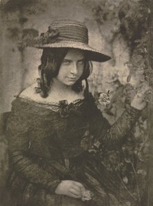 Camera Work: Mädchen mit Strohhut, 1912 von David Octavius Hill, Robert Adamson