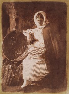 Mrs. Hall, Newhaven, 1843-47 von David Octavius Hill