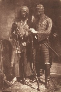 Afghanische oder Tscherkessische Rüstung von David Octavius Hill and Robert Adamson