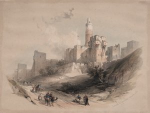 Zitadelle von Jerusalem, außerhalb der Mauern, Turm Davids