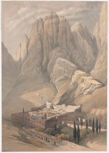 Kloster der Heiligen Katharina mit dem Berg Horeb