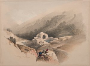 Brunnen von Hiob, Tal von Hinnom, 1839